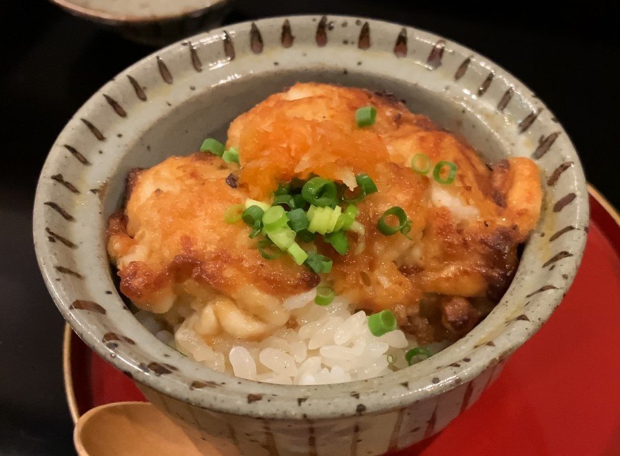 白子の天ぷら 蒸し寿司 - 荒木町 松庵 蕎麦前割烹
